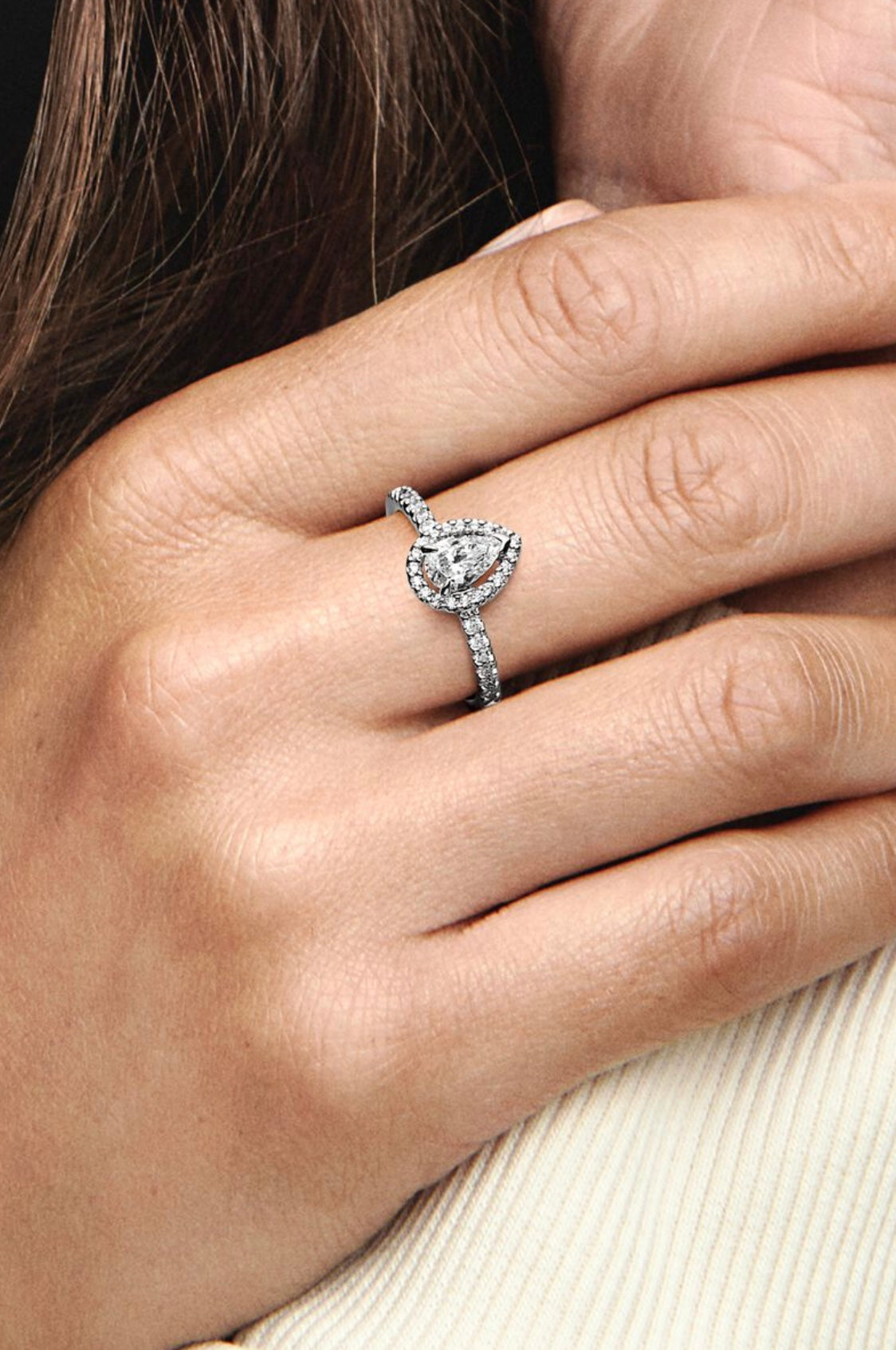 Anillo con Corazón, Luna y Alas